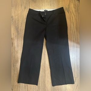NWT Ann Taylor Loft Black Ankle Pants Size 8
